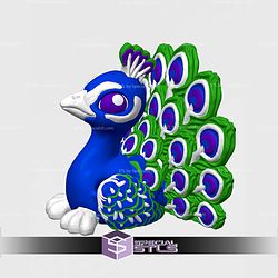Super Basic STL Tiny Peacock