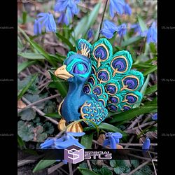 Super Basic STL Tiny Peacock
