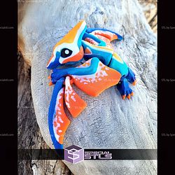 Super Basic STL Tiny Pterodactyl and Nyctosaurus