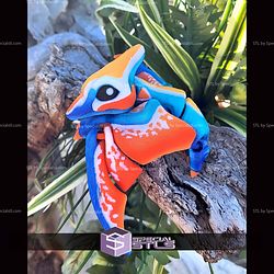 Super Basic STL Tiny Pterodactyl and Nyctosaurus