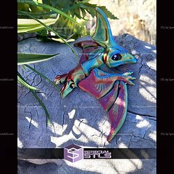 Super Basic STL Tiny Pterodactyl and Nyctosaurus