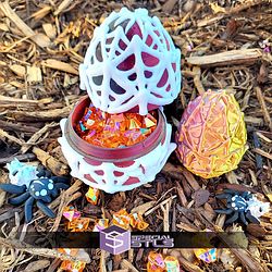 Super Basic STL Webbed Egg Halloween