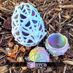 Super Basic STL Webbed Egg Halloween