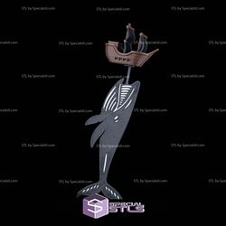 Super Basic STL Whale Tale Bookmark