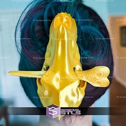 Super Basic STL Wolf Skull Hair Pin