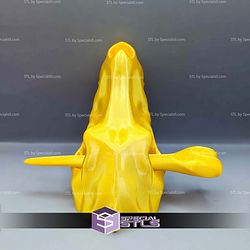 Super Basic STL Wolf Skull Hair Pin