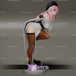 Super Sonico 204mm STL Files