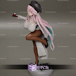 Super Sonico 204mm STL Files