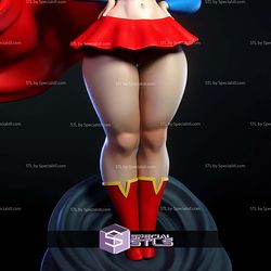 Supergirl Cartoon Style STL Files