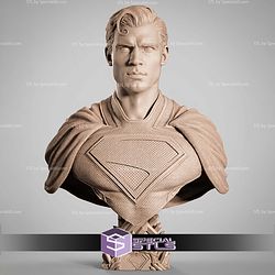 Superman David Corenswet Portrait Bust STL Files