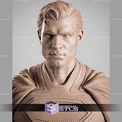 Superman David Corenswet Portrait Bust STL Files