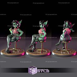 Switchboard Operator Goblin STL Miniatures