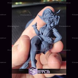Switchboard Operator Goblin STL Miniatures