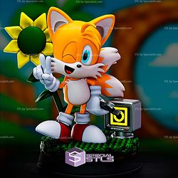 Tails Sonic Classic STL Files