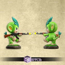 Tanzee Palworld Basic STL Files