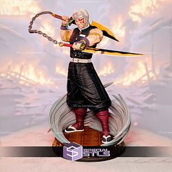 Tengen Uzui Battle 402mm STL Files