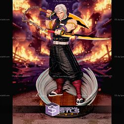 Tengen Uzui Battle 402mm STL Files