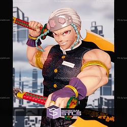 Tengen Uzui Battle 402mm STL Files