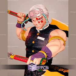 Tengen Uzui Battle 402mm STL Files