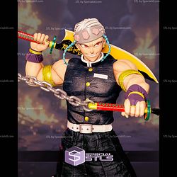 Tengen Uzui Battle 402mm STL Files