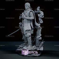 The Ghost Jin Sakai Ghost of Tsushima STL Files