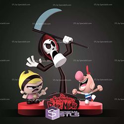 The Grim Adventures of Billy and Mandy STL Files