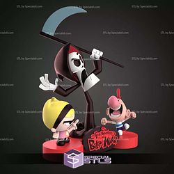 The Grim Adventures of Billy and Mandy STL Files