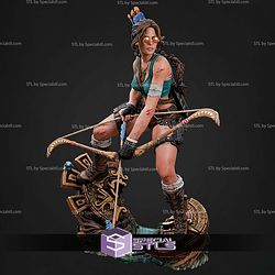 The Legendary Explorer Lara Croft STL Files