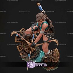 The Legendary Explorer Lara Croft STL Files