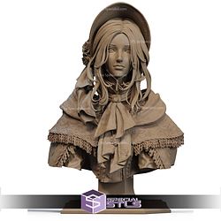 The Silent Plain Doll Bust STL Files