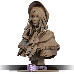 The Silent Plain Doll Bust STL Files