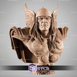 Thor Portrait Bust Comics 358mm STL Files