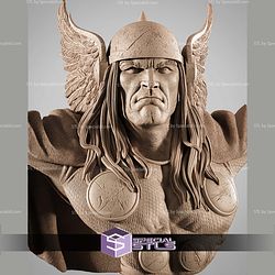 Thor Portrait Bust Comics 358mm STL Files