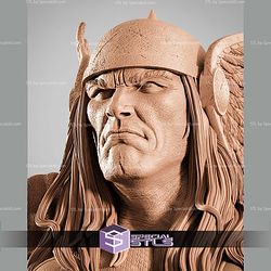 Thor Portrait Bust Comics 358mm STL Files