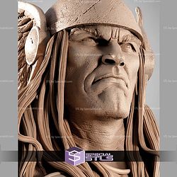 Thor Portrait Bust Comics 358mm STL Files