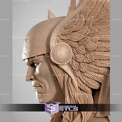 Thor Portrait Bust Comics 358mm STL Files