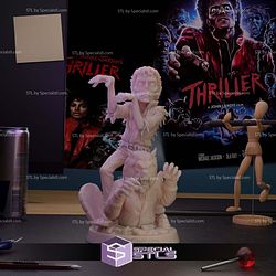 Thriller Michael Jackson Fanart STL Files