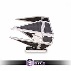 TIE Interceptor Vehicle Kit Card STL Files
