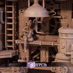 Tinker Fairy Display Diorama Fanart STL Files