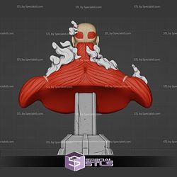 Titan Colossal Bust STL Files
