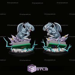 Toon Blue Eye Dragon STL Files