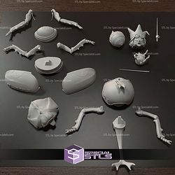Tontatta Leo and Yellow Kabu STL Files