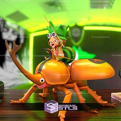 Tontatta Leo and Yellow Kabu STL Files