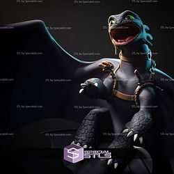 Toothless Hunting 1-32 STL Files