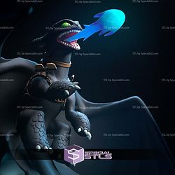 Toothless Hunting 1-32 STL Files
