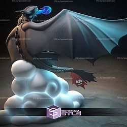 Toothless Hunting 1-32 STL Files