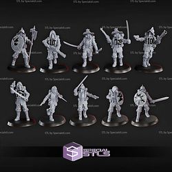 Torquemada Inquisition Campaign STL Miniatures