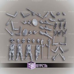 Torquemada Inquisition Campaign STL Miniatures