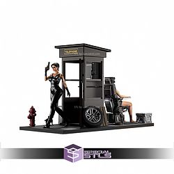 Trinity The Matrix Diorama STL Files