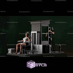 Trinity The Matrix Diorama STL Files